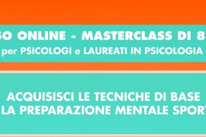 TERZA EDIZIONE CORSO ONLINE - MASTERCLASS  Settembre