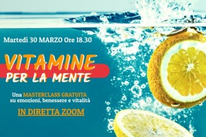 VITAMINE PER LA MENTE - MASTERCLASS GRATUITA